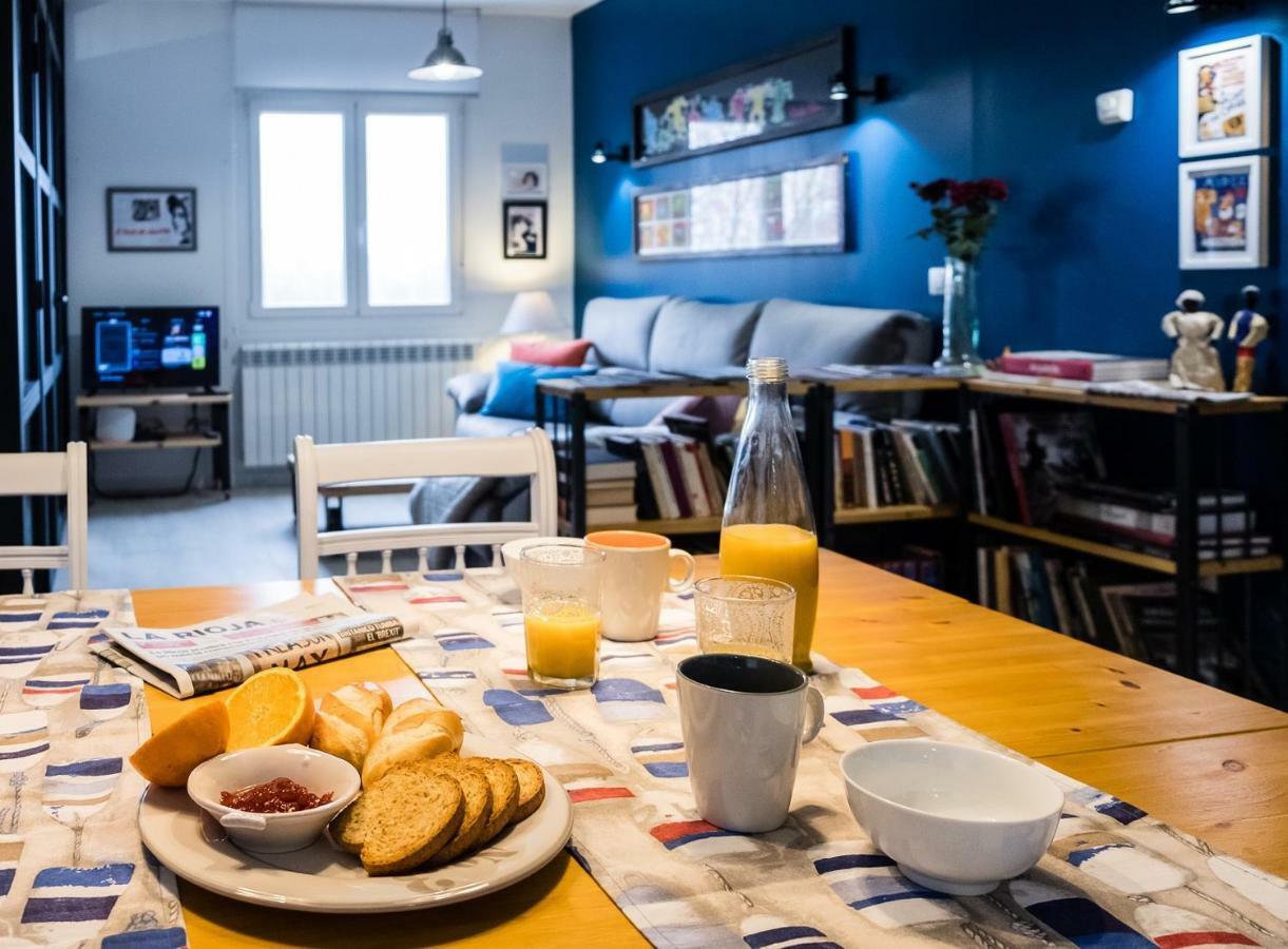 Logrono Centro, Una Casa Con Vistas Exteriör bild